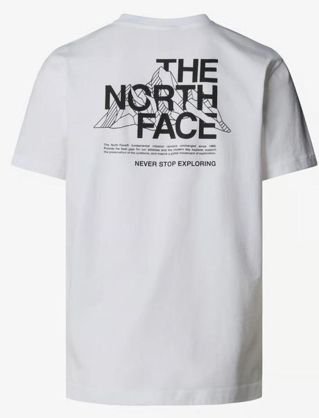 THE NORTH FACE T-shirt Mountain Sketch Regular uomo 
