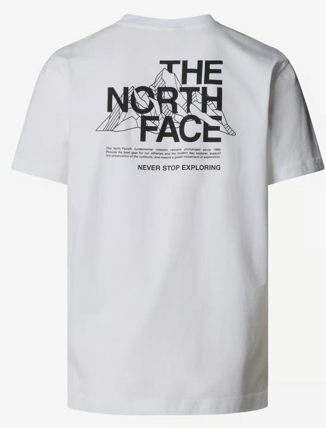THE NORTH FACE T-shirt Mountain Sketch Regular uomo 