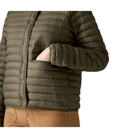 PATAGONIA - W's LW Reversible Down Sweater Cardigan