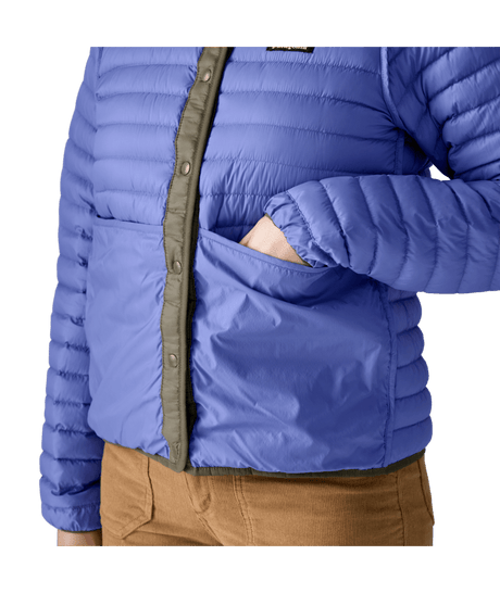PATAGONIA - W's LW Reversible Down Sweater Cardigan