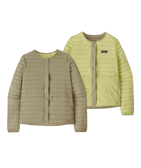 PATAGONIA - W's LW Reversible Down Sweater Cardigan