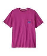 PATAGONIA - M's MW Hut Tripper Label Pocket Tee