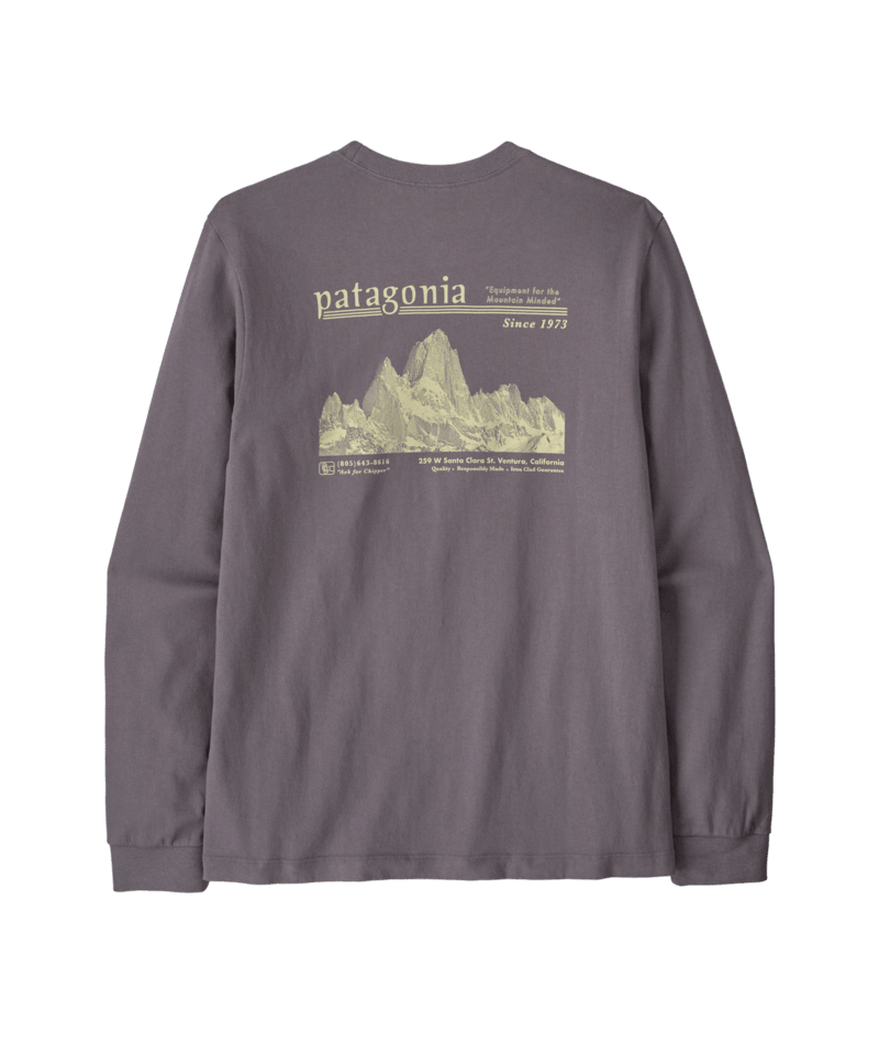PATAGONIA - M's L/S MW Hut Tripper Skyline T-Shirt