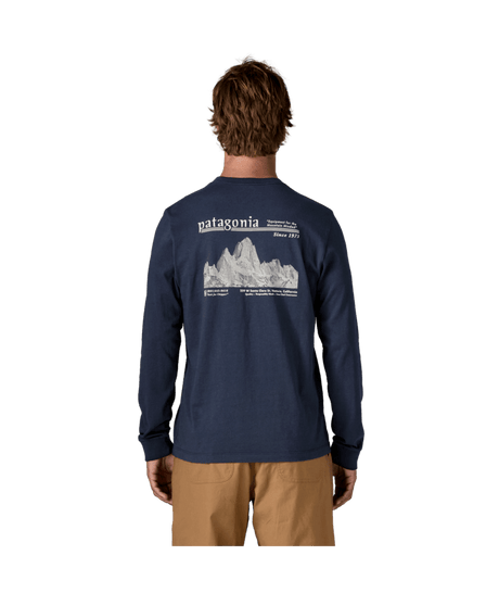PATAGONIA - M's L/S MW Hut Tripper Skyline T-Shirt