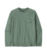 PATAGONIA - M's L/S MW '95 Oval Logo Pocket Tee