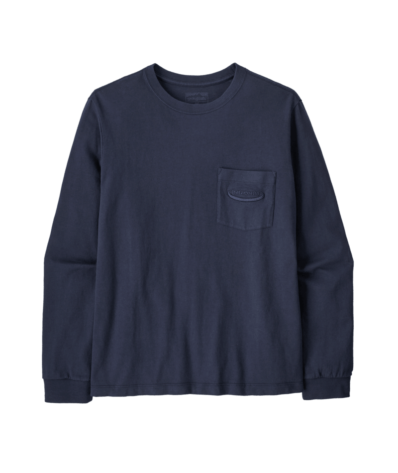 PATAGONIA - M's L/S MW '95 Oval Logo Pocket Tee