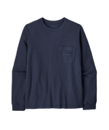 PATAGONIA - M's L/S MW '95 Oval Logo Pocket Tee