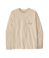 PATAGONIA - M's L/S MW '95 Oval Logo Pocket Tee