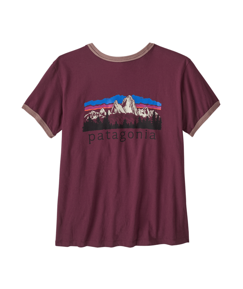 PATAGONIA - W's Fitz Roy Foothills Ringer Tee