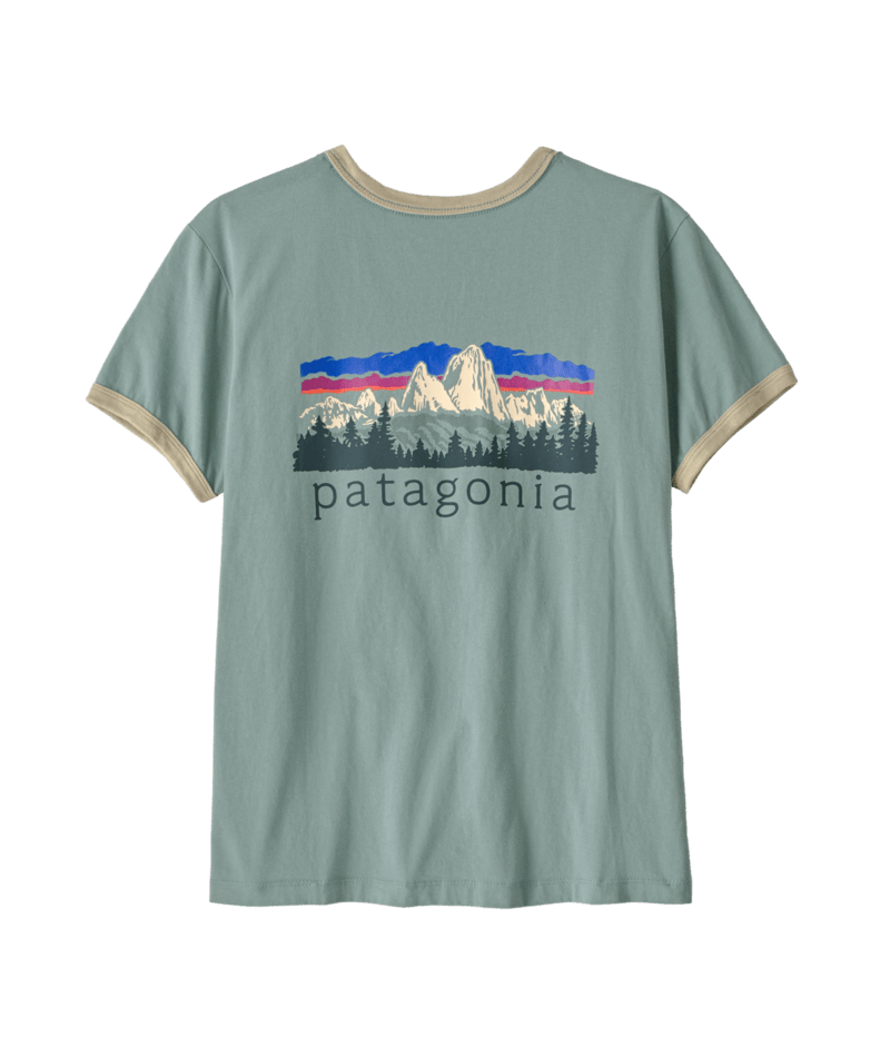 PATAGONIA - W's Fitz Roy Foothills Ringer Tee