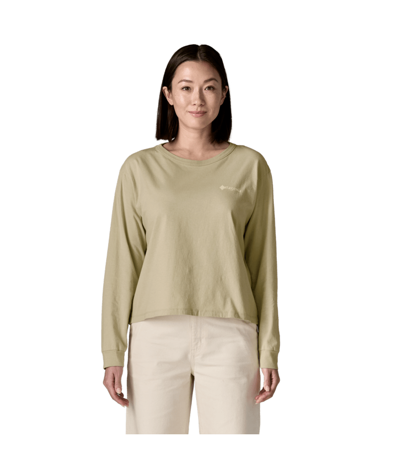 PATAGONIA - W's L/S Hut Tripper Easy Cut T-Shirt