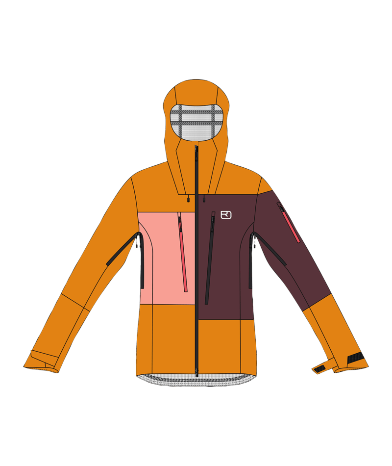 ORTOVOX - "3L DEEP SHELL JACKET W"