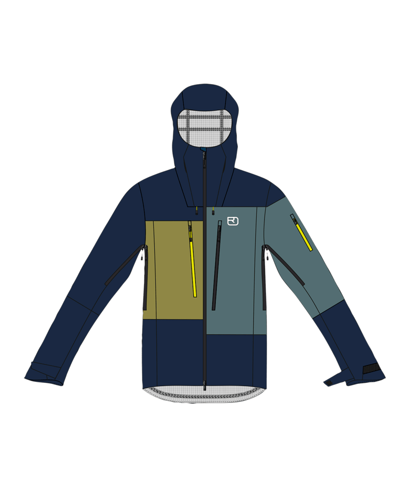 ORTOVOX - "3L DEEP SHELL JACKET M"