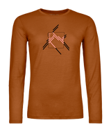 ORTOVOX - "185 MERINO MTN CUTOUT LS W"