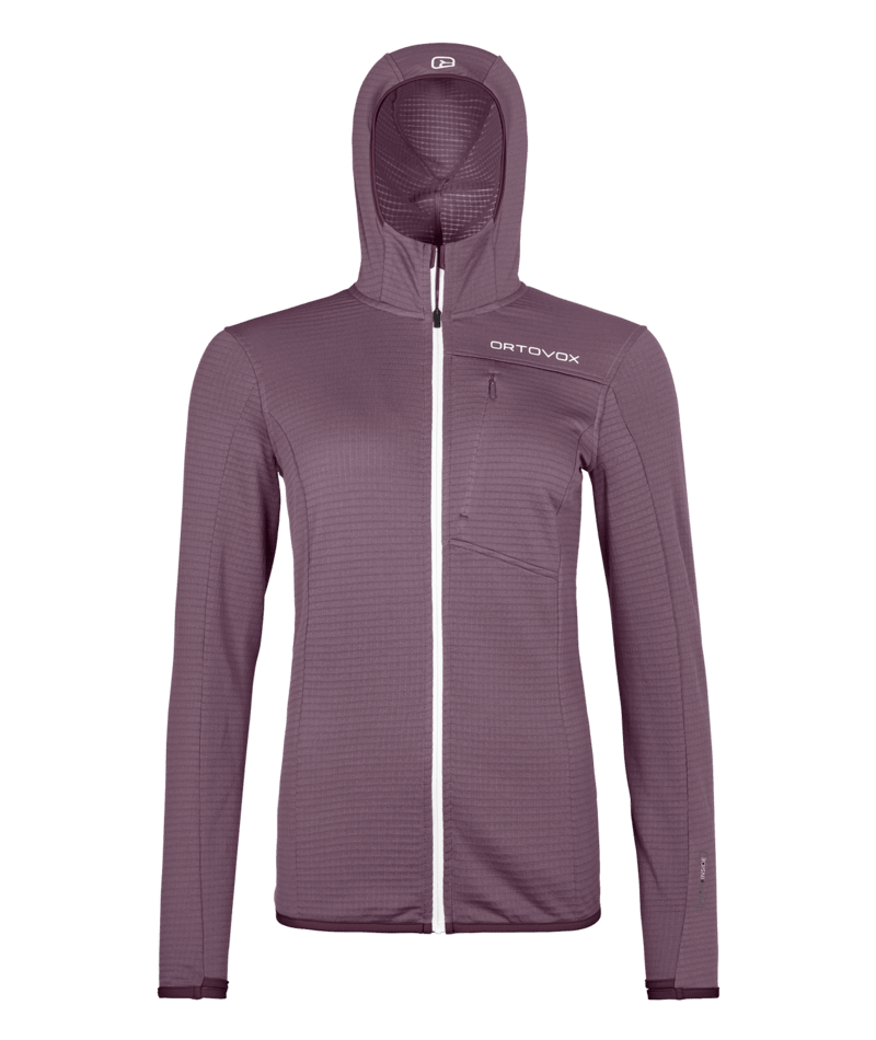 ORTOVOX - "FLEECE LIGHT GRID HOODED JKT W"