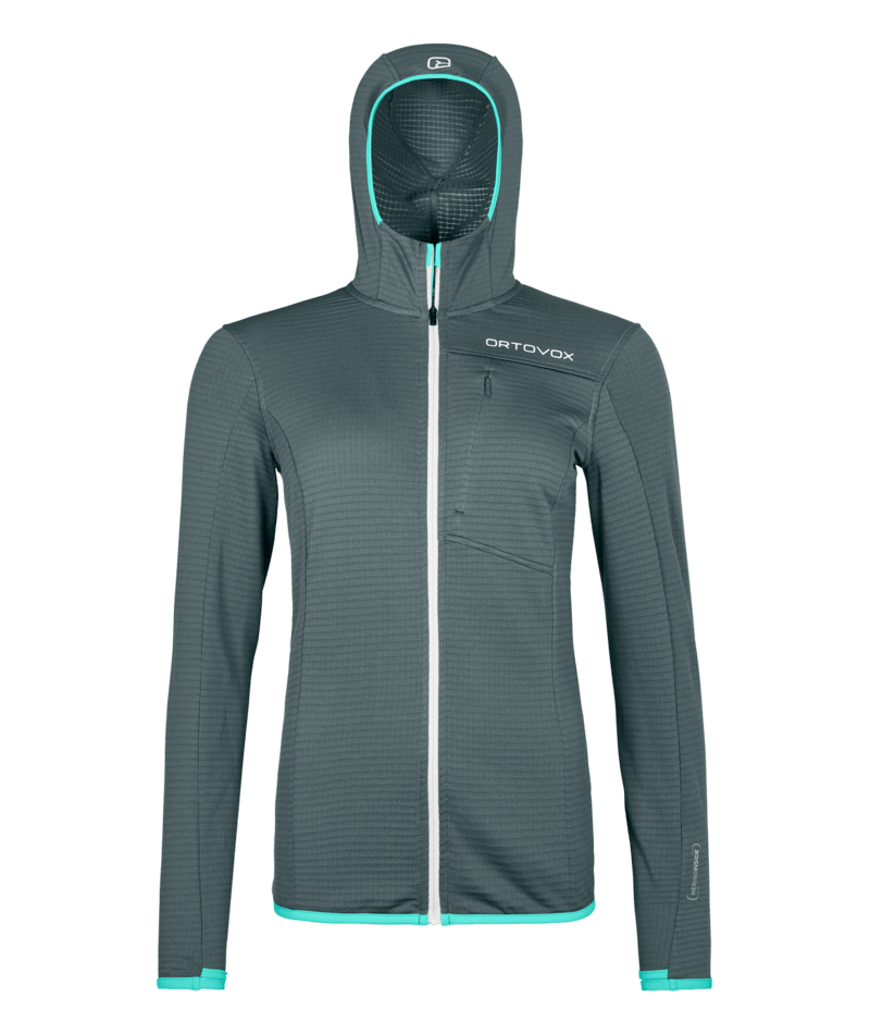 ORTOVOX - "FLEECE LIGHT GRID HOODED JKT W"