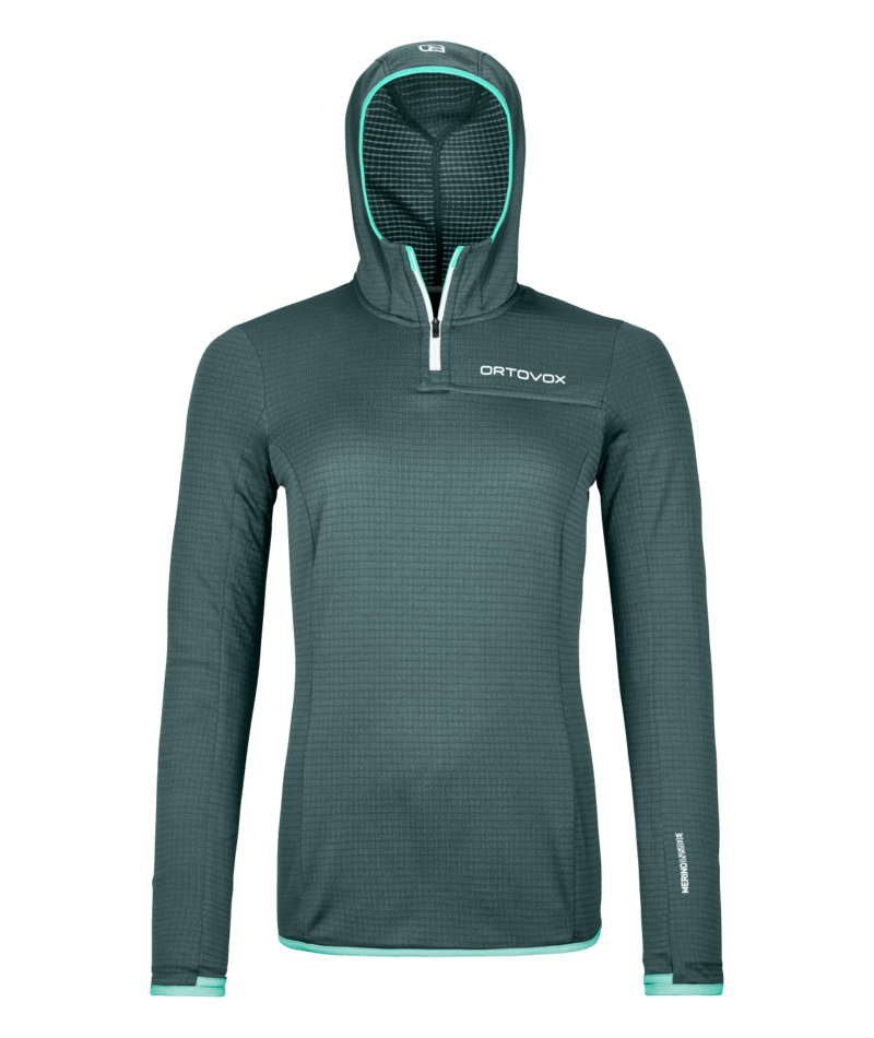 ORTOVOX - "FLEECE LIGHT GRID ZN HOODY W"
