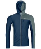 ORTOVOX - "FLEECE LIGHT GRID HOODED JKT M"