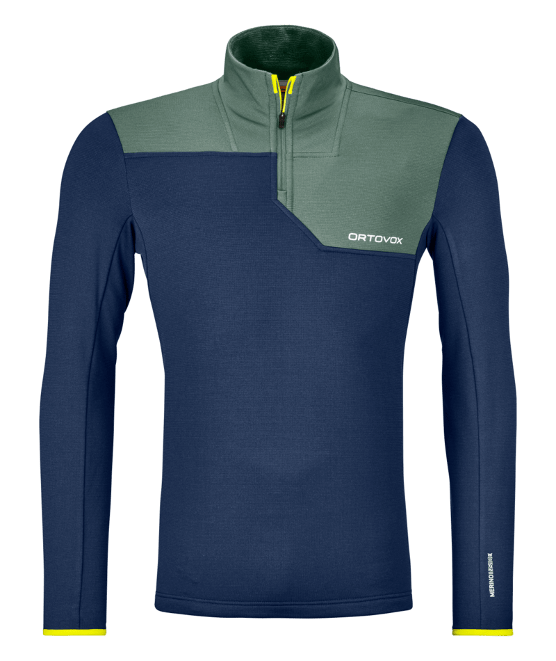 ORTOVOX - "FLEECE LIGHT ZIP NECK M"