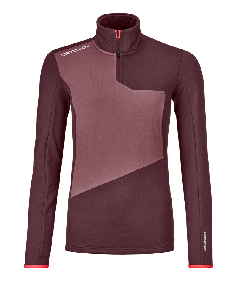 ORTOVOX - "FLEECE LIGHT ZIP NECK W"