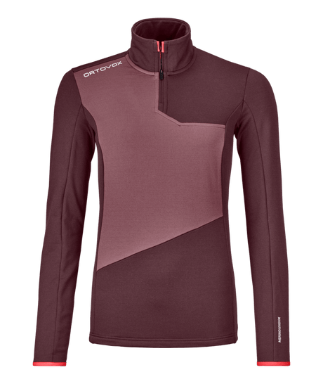 ORTOVOX - "FLEECE LIGHT ZIP NECK W"