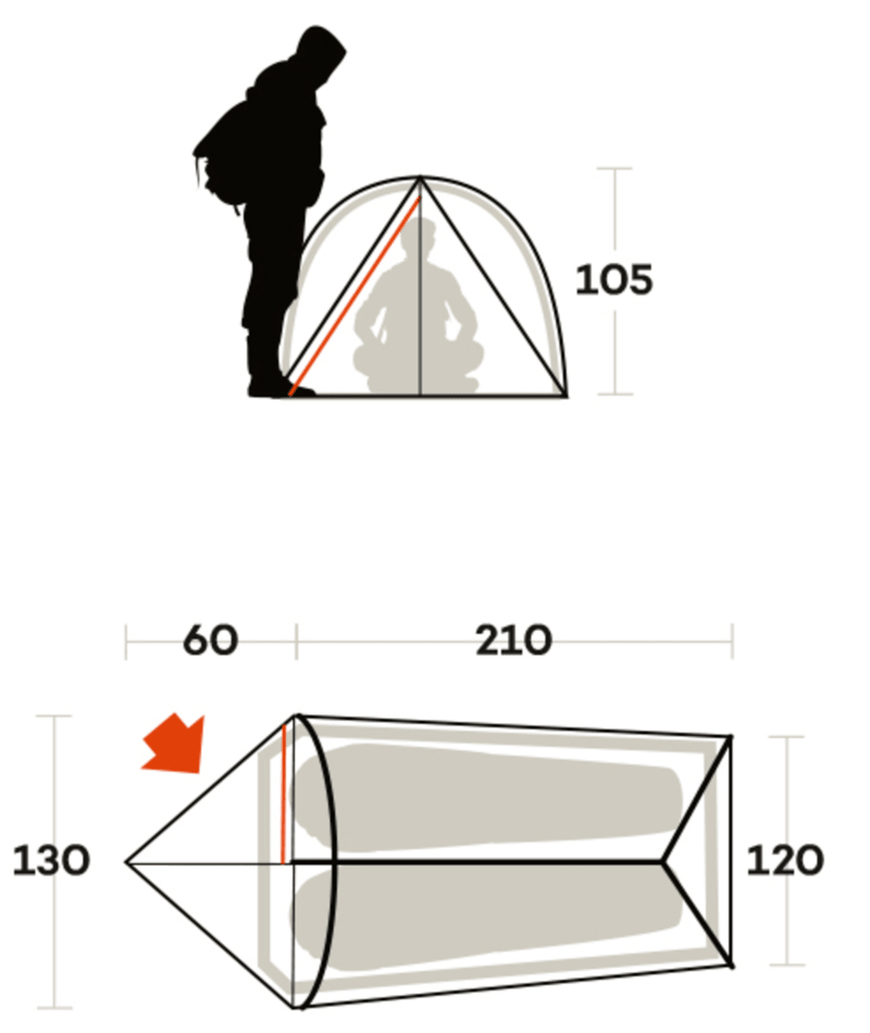 FERRINO - TENDA THAR 2