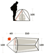 FERRINO - TENDA THAR 2