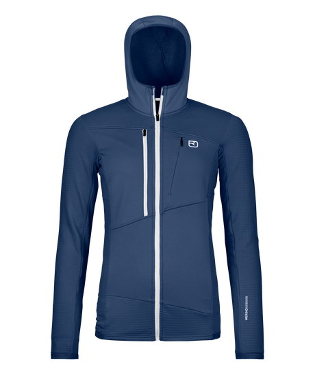 ORTOVOX - FLEECE GRID HOODY W