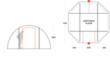 FERRINO - TENT CAMPO BASE FIRST AID W.INNER TENT