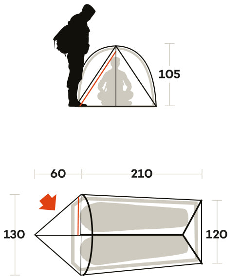 FERRINO TENDA THAR 2