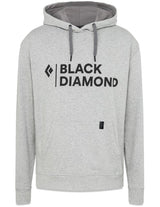 Black Diamond stacked logo hoody