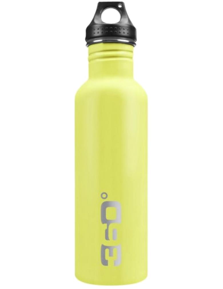 360° Stainless Single Wall Bottle 750 ml Wasserflasche