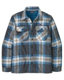 Patagonia insulated organic cotton midweight fjord flannel shirt uomo