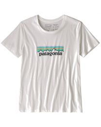 Patagonia pastel P-6 logo organic cotton crew t-shirt