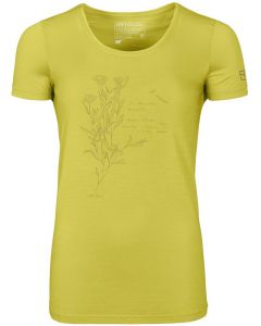 Ortovox 120 cool tec leaf logo t-shirt women's