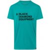 Black Diamond stacked logo tee